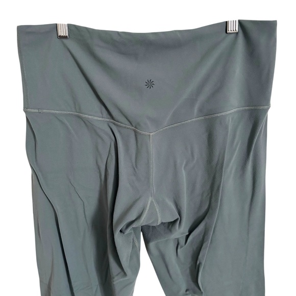 Athleta ultra high rise elation tight sage green yoga athletic pant - Picture 1 of 5
